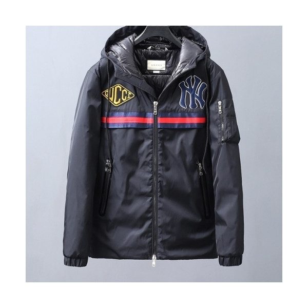 ✨[구찌]Gucci 2020 Mens Logo Casual Duck Down Padding - 구찌 2020 남성 로고 캐쥬얼 덕다운 패딩 Guc03140x.Size(m - 3xl).블랙