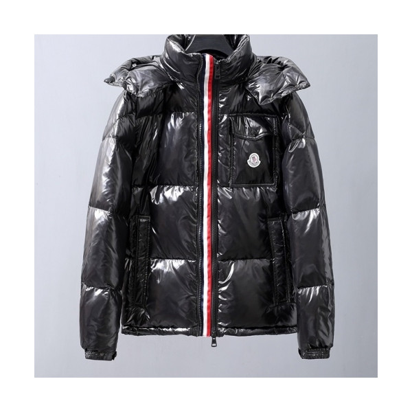 ✨[몽클레어]Moncler 2020 Mens Patch Logo Modern Duck Down Padding - 몽클레어 2020 남성 패치 로고 모던 덕다운 패딩 Moc01929x.Size(m - 3xl).블랙