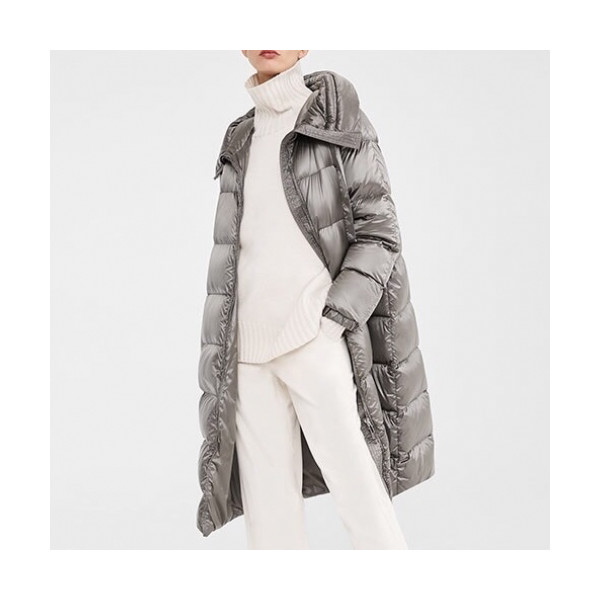 ✨[매장판]Maxmara 2019 Ladies Duck Down Long Padding - 막스마라 2019 여성 덕다운 롱패딩 Max0060x.Size(s - l).실버