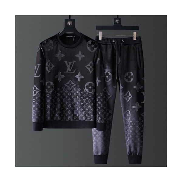 ✨[루이비통]Louis vuitton 2020 Mens Casual Logo Training Clothes&Pants - 루이비통 2020 남성 캐쥬얼 로고 트레이닝복&팬츠 Lou02419x.Size(m - 3xl).블랙