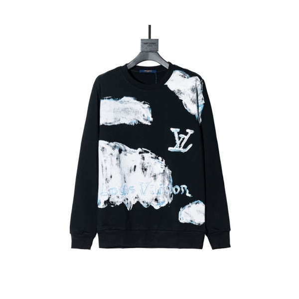 ✨[루이비통]Louis vuitton 2020 Mens Casual Cotton Tshirts - 루이비통 2020 남성 캐쥬얼 코튼 맨투맨 Lou02424x.Size(xs - l).블랙