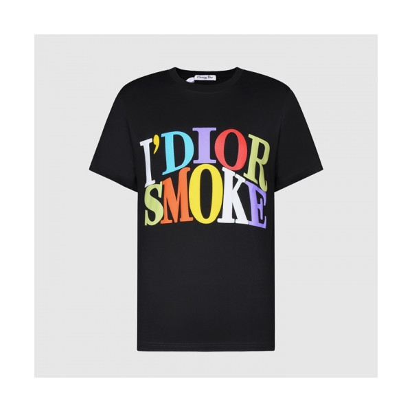 ✨[디올]Dior 2020 Mm/Wm Casual Crew-neck Short Sleeved Tshirts - 디올 2020 남/녀 캐쥬얼 크루넥 반팔티 Dio0992x.Size(s - xl).블랙