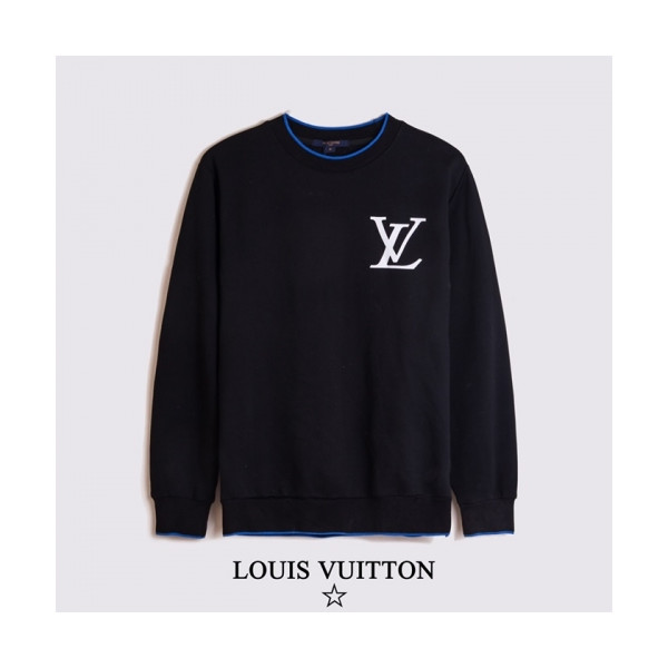 ✨[루이비통]Louis vuitton 2020 Mens Casual Cotton Tshirts - 루이비통 2020 남성 캐쥬얼 코튼 맨투맨 Lou02457x.Size(s - 2xl).블랙