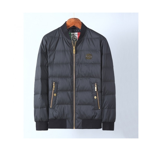 ✨[구찌]Gucci 2020 Mens Logo Casual Down Jackets - 구찌 2020 남성 로고 캐쥬얼 다운 자켓 Guc03254x.Size(m - 3xl).블랙