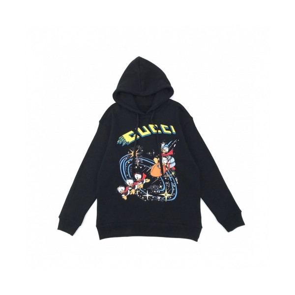 ✨[구찌]Gucci 2020 Mm/Wm Logo Casual Oversize Cotton Hooded - 구찌 2020 남/녀 로고 캐쥬얼 오버사이즈 코튼 후드티 Guc03263x.Size(s - 2xl).블랙