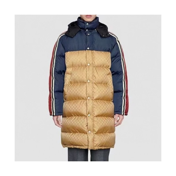 ✨[구찌]Gucci 2020 Mens Logo Casual Down Padding - 구찌 2020 남성 로고 캐쥬얼 다운 패딩 Guc03277x.Size(s - l).네이비