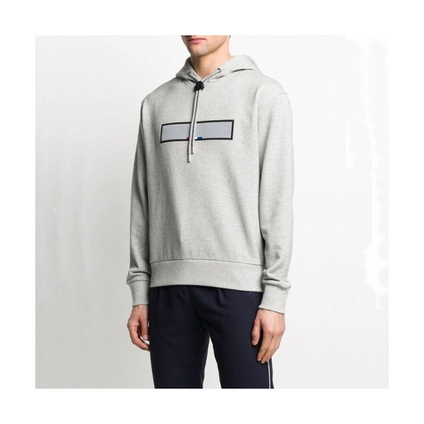 ✨[몽클레어]Moncler 2020 Mens Logo Casual Cotton Hoodie - 몽클레어 2020 남성 로고 캐쥬얼 코튼 후디 Moc03484x.Size(s - xl).그레이