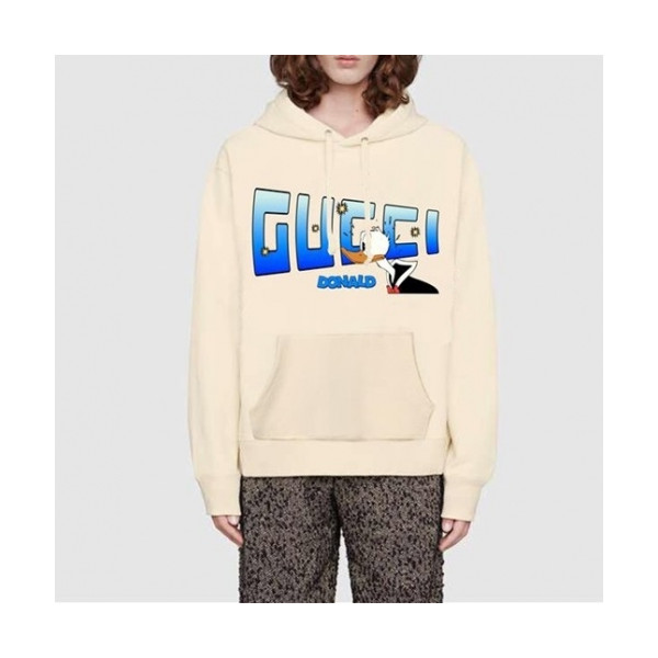 ✨[구찌]Gucci 2020 Mm/Wm Logo Casual Cotton Hoodie - 구찌 2020 남/녀 로고 캐쥬얼 코튼 후드티 Guc03290x.Size(s - l).아이보리