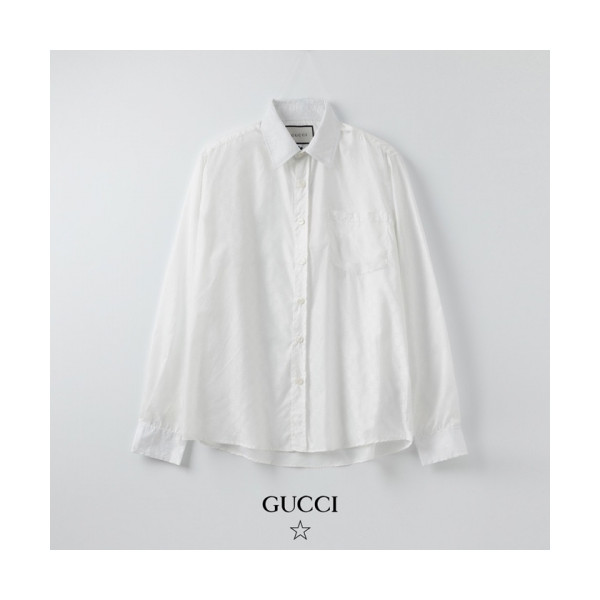 ✨[구찌]Gucci 2020 Mens Casual Cotton Tshirts - 구찌 2020 남성 캐쥬얼 코튼 셔츠 Guc03303x.Size(m - 2xl).화이트
