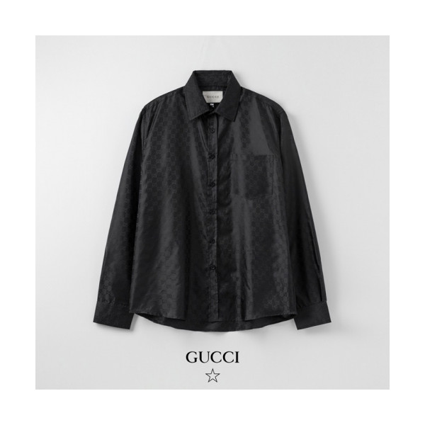 ✨[구찌]Gucci 2020 Mens Casual Cotton Tshirts - 구찌 2020 남성 캐쥬얼 코튼 셔츠 Guc03304x.Size(m - 2xl).블랙