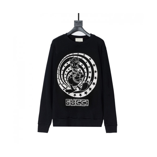 ✨[구찌]Gucci 2020 Mm/Wm Logo Crew-neck Cotton Tshirts - 구찌 2020 남/녀 로고 코튼 크루넥 코튼 긴팔티 Guc03308x.Size(xs - l).블랙