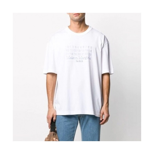 ✨[메종 마르지엘라]Maison margiela 2020 Mens Deserve Printing Cotton Short Sleeved Tshirts - 메종 마르지엘라 2020 남성 프린팅 코튼 반팔티 Mai0031x.Size(s - l).화이트