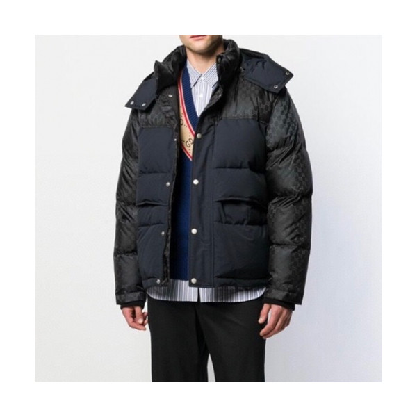 ✨[구찌]Gucci 2020 Mens Logo Casual Duck Down Padding - 구찌 2020 남성 로고 캐쥬얼 덕다운 패딩 Guc03323x.Size(m - 2xl).블랙