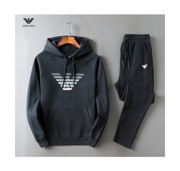 ✨[알마니]Emporio Armani 2021 Mens Cotton Training Clothes&Pants - 알마니 2021 남성 코튼 트레이닝복&팬츠 Arm0865x.Size(m - 3xl).네이비