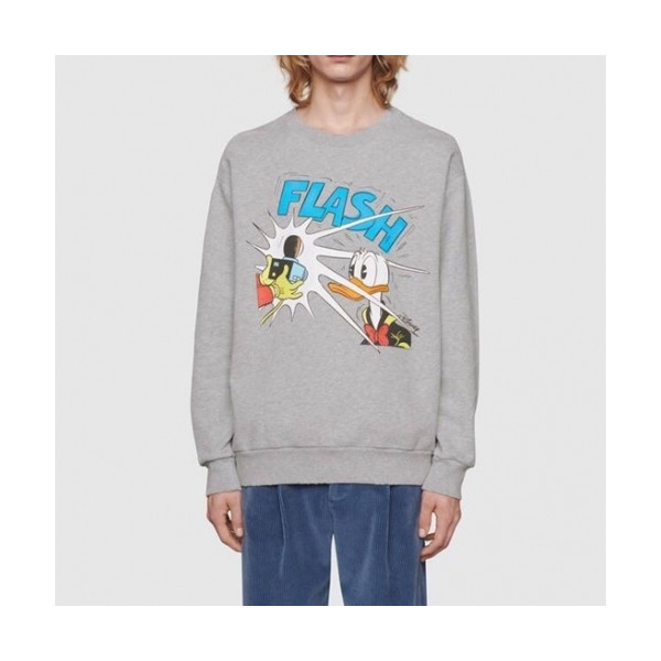 ✨[구찌]Gucci 2021 Womens Logo Crew-neck Cotton Tshirts - 구찌 2021 여성 로고 코튼 크루넥 코튼 긴팔티 Guc03406x.Size(s - l).그레이