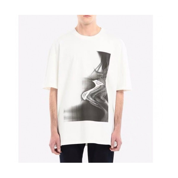 ✨[메종 마르지엘라]Maison margiela 2021 Mens Deserve Printing Cotton Short Sleeved Tshirts - 메종 마르지엘라 2021 남성 프린팅 코튼 반팔티 Mai0038x.Size(s - l).화이트