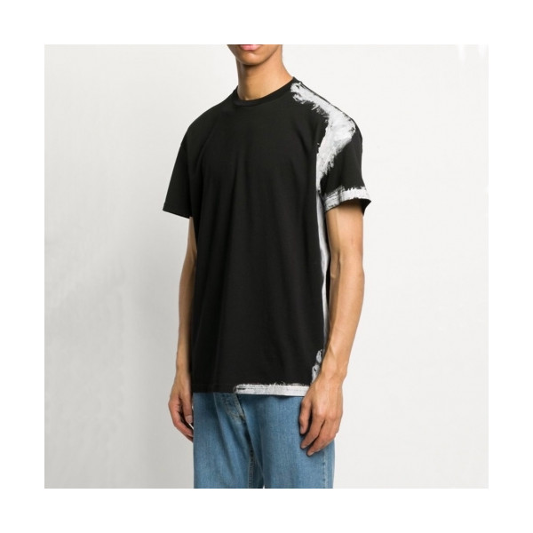 ✨[메종 마르지엘라]Maison margiela 2021 Mens Deserve Printing Cotton Short Sleeved Tshirts - 메종 마르지엘라 2021 남성 프린팅 코튼 반팔티 Mai0039x.Size(s - xl).블랙