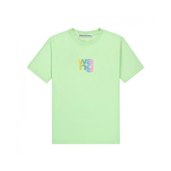 ✨[매장판]Alexsander Wang 2021 Mm/Wm Logo Short Sleeved Tshirts - 알렉산더왕 2021 남/녀 로고 반팔티 Alw0153x.Size(xs - l).그린