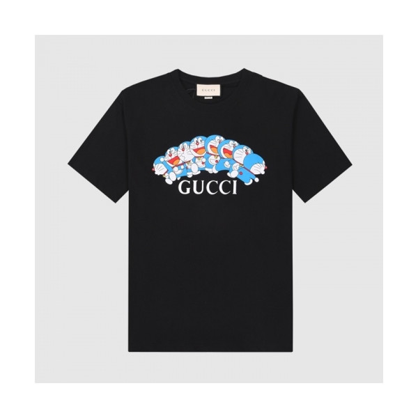 ✨[매장판]Gucci 2021 Mm/Wm Logo Short Sleeved Tshirts - 구찌 2021 남/녀 로고 반팔티 Guc03517x.Size(xs - l).블랙