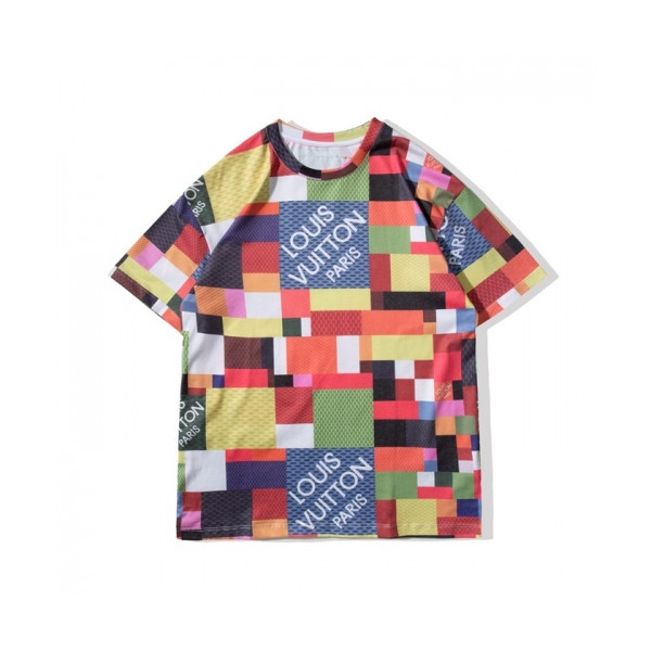 ✨[루이비통]Louis vuitton 2021 Mm/Wm Logo Short Sleeved Tshirts - 루이비통 2021 남/녀 로고 반팔티 Lou02691x.Size(xs - l).그린