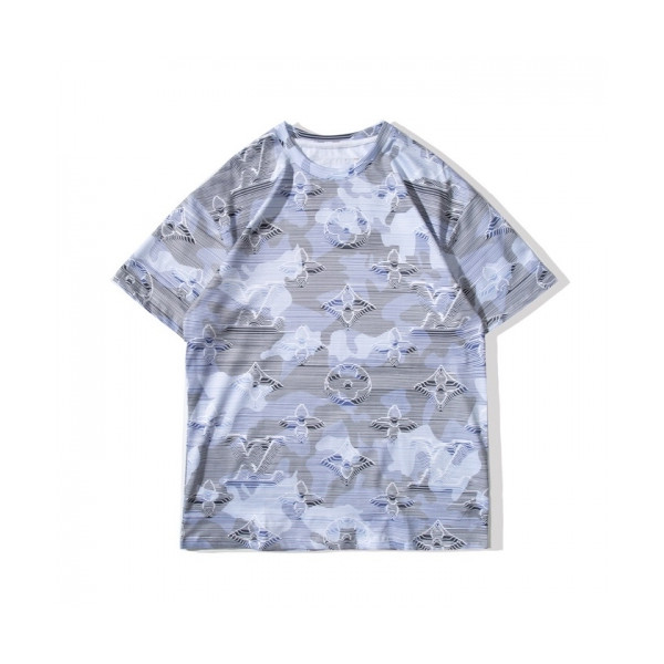 ✨[루이비통]Louis vuitton 2021 Mm/Wm Logo Short Sleeved Tshirts - 루이비통 2021 남/녀 로고 반팔티 Lou02693x.Size(xs - l).블루