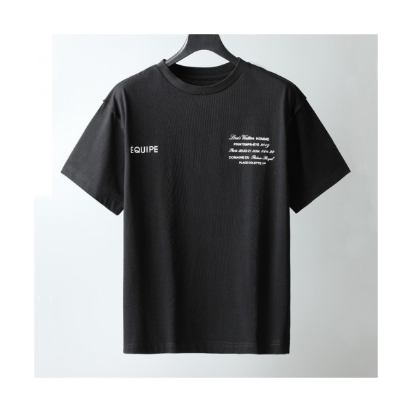 ✨[굿템]Louis vuitton Mm/Wm Logo Short Sleeved Tshirts Black - 루이비통 2021 남/녀 로고 반팔티 Lou02835x Size(s - xl) 블랙