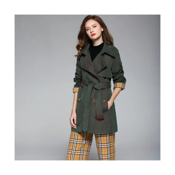 ✨BURBERRY 2018 LADIES TRENCH COAT - 버버리 여성 트렌치 코트 BUR0082 , 2색 (카키/그린)