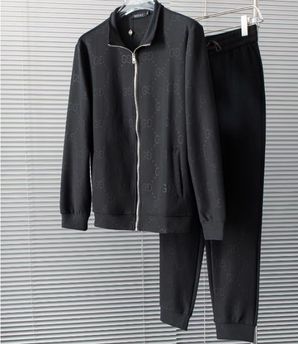 ✨[구찌]Gucci 2023 Mens Logo Casual Training Clothes&Pants - 구찌 2023 남성 로고 캐쥬얼 트레이닝복&팬츠 Guc02206x.Size(m - 3xl).블랙