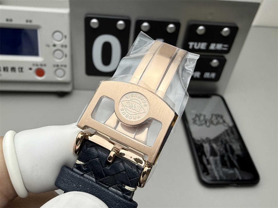 APS 공장 프리미엄 IWC 포르투기저 퍼페추얼 캘린더 레플리카 44mm 럭셔리 오토매틱 워치 - 이미지 2