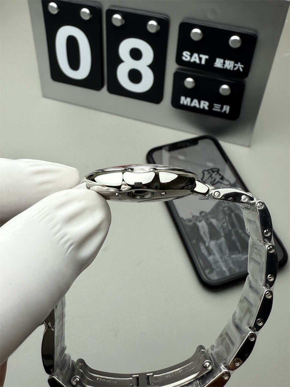 AF 공장 까르띠에 발롱 블루 레플리카 33mm 오토매틱(기계식 무브먼트) - 이미지 5