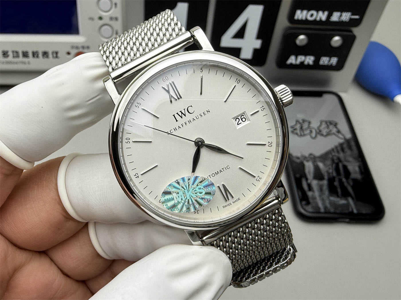 IWC 포르토피노 IW356505 레플리카 – 스테인리스 스틸 오토매틱 40mm - 이미지 2