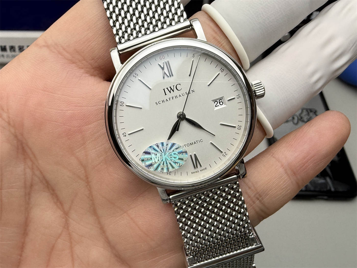IWC 포르토피노 IW356505 레플리카 – 스테인리스 스틸 오토매틱 40mm - 이미지 3